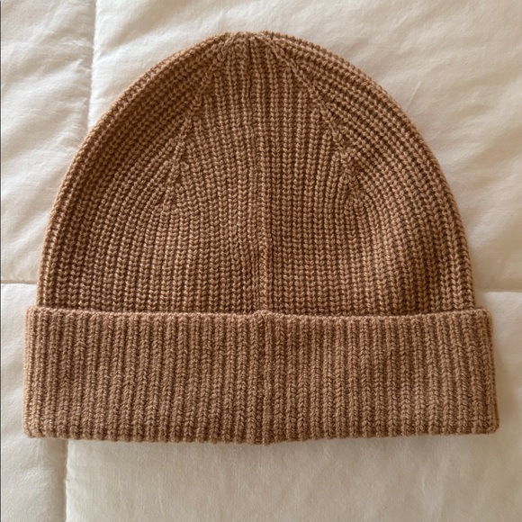 Quince Mongolian Cashmere Ribbed Beanie bundle size M/L - Picture 9 of 14